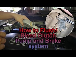 Flush/Bleeding Clutch pump and Brake System|| Nissan Navara Np300, Pro4x