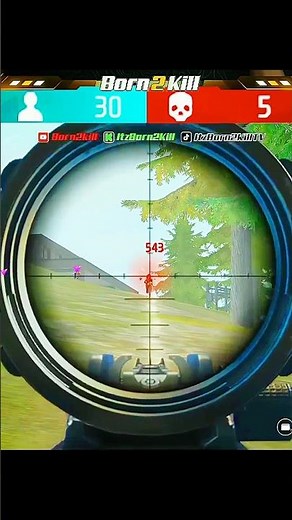 B2K 1v4 Double AWM Unbelievable! Clutch Moment | Free Fire Battle Royale 2025#shorts