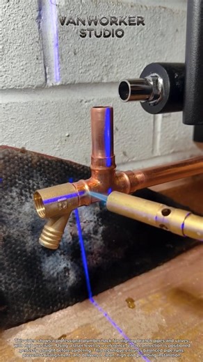 Plumber Hack: Perfect Branch Pipe Alignment with Laser Level