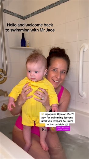 1.9K views · 41 reactions | What is Bath Time Swim Prep? Acclimating...