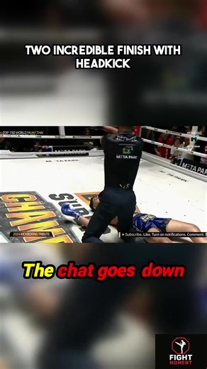 This raw Muay Thai footage is absolutely INSANE! 🔥 👇 #MuayThai #LegKicks #FightNight #MartialArts #Knockout #HeadKick #Highlights #FightMoment