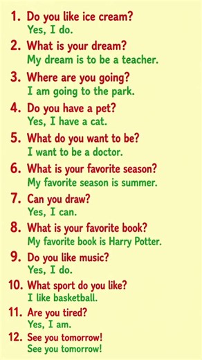 Practice English Speaking with 12 Simple Conversations daily English Practice for Beginners #shorts
