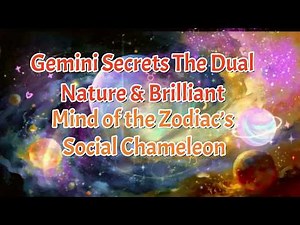 Gemini Secrets: The DUAL Nature & Brilliant Mind of the Zodiac’s Social Chameleon 🦋