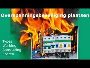 Overspanningsbeveiliging plaatsen in de groepenkast