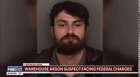 Mugshot released of Chamel Abdulkarim, the man accused of starting the Ontario, California, fire that burned down the 1.2 million-square-foot Kimberly-Clark distribution center on Tuesday, causing an estimated $500 million in damages.The 29-year-old Abdulkarim invoked Luigi Mangione during his confession, say feds. He also allegedly filmed himself on Tuesday lighting the fires while complaining about not being paid enough for his work.He was arrested two miles from the scene, soon after the six-