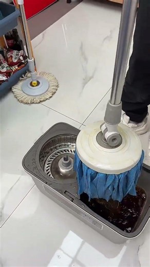 Supper Spin Mop 🔥Hand free Floor Mop #mop #cleaning #household #shorts 55