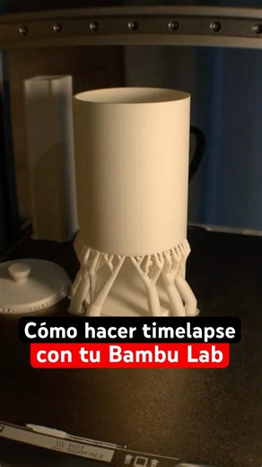 How to make smooth timelapses with your Bambu Lab A1