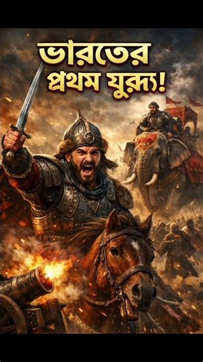 ভারতের প্রথম যুদ্ধ🤯! ১৫২৬ সালের সেই গোপন সত্য” #shorts #babur#indiahistory #reels