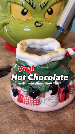 Bobby Parrish on Instagram: "Toasted Marshmallow Hot Chocolate 🍫🎄comment RECIPE and we’ll send you the link to make it! So delicious and easy to make, this treat is something the whole family will love!"