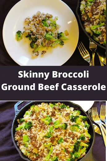 Ground Beef Broccoli Rice Casserole