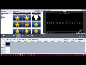How to make Lost Effect on AVS Video Editor