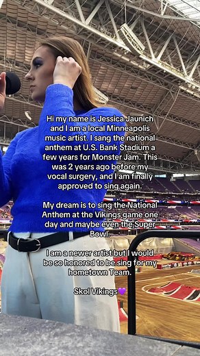 Vikings Game National Anthem Performance