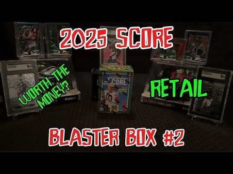 2025 Score Football Retail - Blaster Box #2