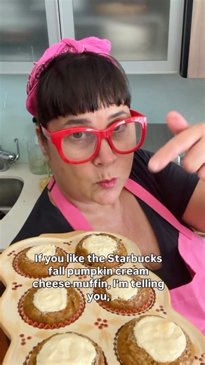 Starbucks Fall Cream Cheese Muffins Everyone LOVES these Lightened up Pumpkin Muffins