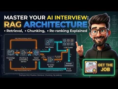 RAG Architecture: Retrieval, Chunking, Re-ranking Explained #retrievalmethods #chunkingstrategies