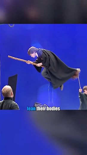 How the flying scenes in Harry Potter were really filmed