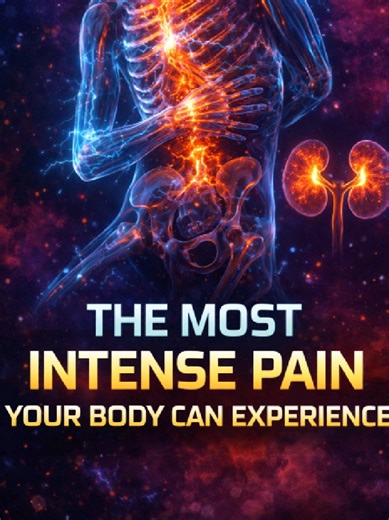 the most intense pain that you body can experienced...#science #pain #kidney #mysteries #brain
