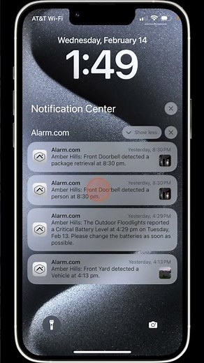 How to set up and use Alarm.com notifications #howto #smartphone #security