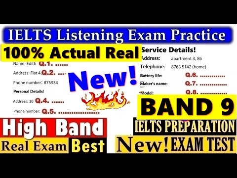 IELTS Listening Practice Test 2026 | New Real IELTS Exam With Answers | 06 May 2026