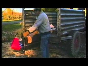 Fantastic Log Splitter Made From Car Parts