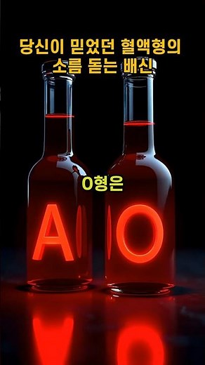 당신이 믿었던 혈액형 성격설의 '소름 돋는' 진실 🩸 #바넘효과