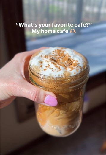 My home cafe will always be my favorite ☕️🤎 • • #coffee #matcha #coffeebar #athomebarista #caffeinatewithkate