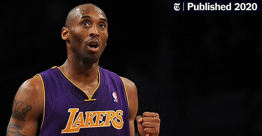 N.B.A. Star Kobe Bryant Dies in California Helicopter Crash