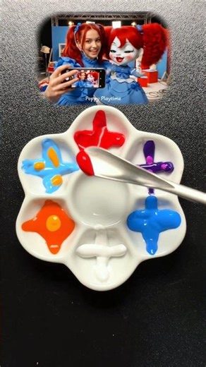 Poppy Playtime Chapter 5 Color Mixing (Part 12) #poppyplaytime #colormixing #satisfying