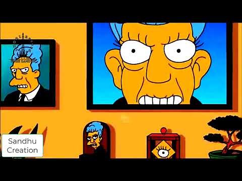 Funny cartoon | Teddy sim sim in punjabi episode 4 | simpsons geo | Lahori Records | Umer Sandhu