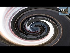 Create a Swirl Effect in Gimp