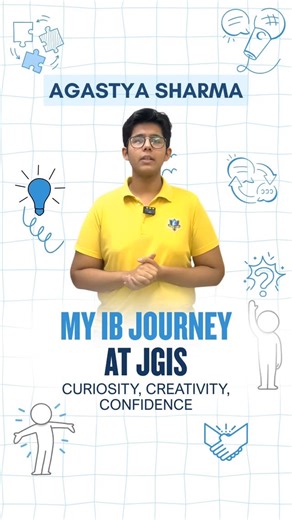 "It’s not just about what you study, but how you study." ​Agastya Sharma, our IB Diploma student, perfectly sums up the JGIS experience. From challenging what counts as knowledge in TOK to leading as the Secretary General of JGMUN, his journey hasn’t been about memorization - it’s been about transformation. . . . #JGIS #JGInternationalSchool #JGISAhmedabad . . . {Best IB School in Ahmedabad, International Baccalaureate Diploma Programme benefits, Student success stories India, Critical thinking 