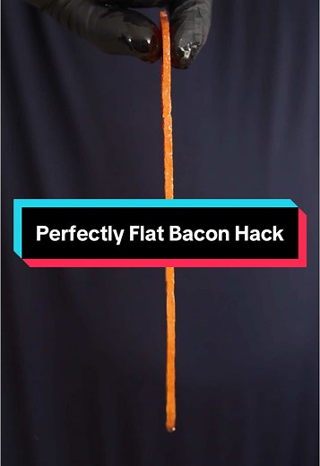 Perfectly Flat Bacon Cooking Hack for Crispy Results
