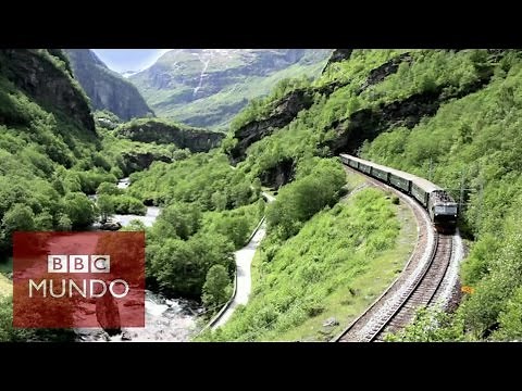 Flam: ¿el viaje en tren más hermoso del mundo? - BBC Mundo