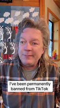 I’ve been permanently banned from TikTok #ban #banned #tiktok #socialmedia #movingon #larryellison