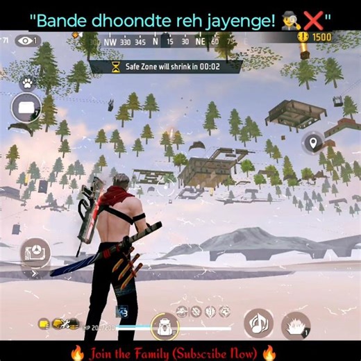 Secret Hiding Place in FF: Jameen ke andar se enemy khatam! 🎯❌ #freefire
