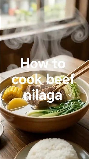How to Cook Beef Nilaga | The Ultimate Filipino Comfort Soup 🍲 #cooking #food #recipe