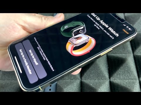 Set Up and Pair your Apple Watch with iPhone 13, iPhone 13 mini, iPhone 13 Pro, iPhone 13 Pro Max