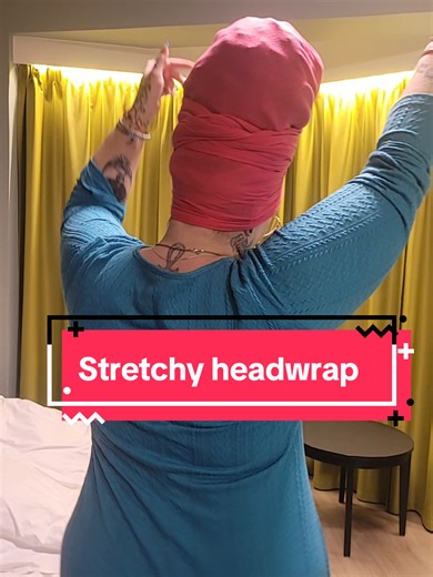 Get wrapped with me✨️💃 #headwrap #longdreads #freeformsdreads #veiling