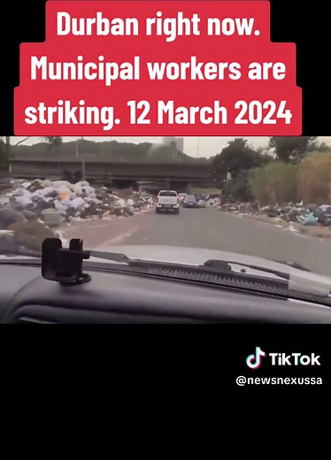 Municipal Workers Strike in Durban 2024