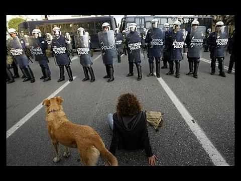 Riot Dog Loukanikos (Greek Crisis)