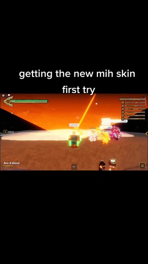 Getting the New Mih Skin in Roblox YBA