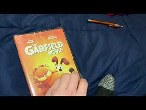 The Garfield Movie DVD Unboxing