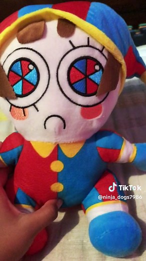 Jax and pomni plushie