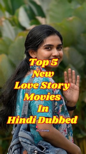 Top 5 Best South Love Story Movies in Hindi Dubbed 🔥