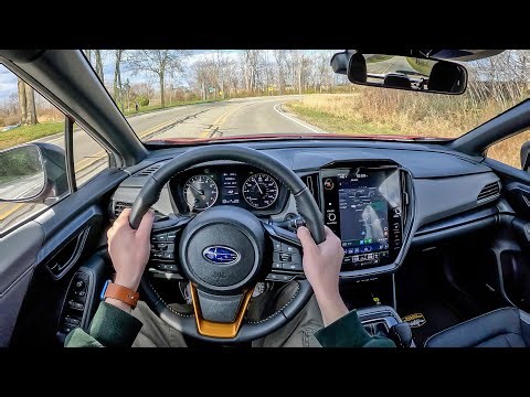 2024 Subaru Crosstrek Wilderness - POV Test Drive (Binaural Audio)