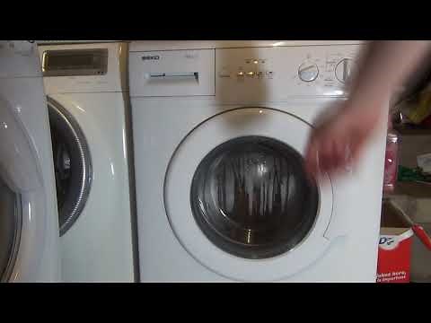 How to tip #56 : Activate or Deactivate child lock function on a 'Basic' Beko Washing Machine.
