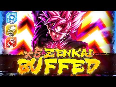 I GAVE LEGEND ROSE 5x ZENKAI BUFFS AND HE WENT SUBARASHII!!!! | Dragon Ball Legends