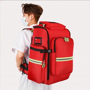 [Hot Item] Large Capacity First Aid Medical Backpack Waterproof Professional First Aid Responder Medic Doctor Bags