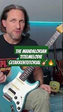 The Mandalorian - Theme Song | Guitar Tutorial #mandalorian #starwars #gitarre #gitarrelernen