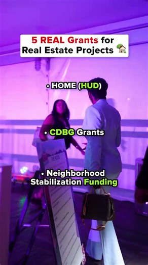 5 Real Grants for Real Estate Projects